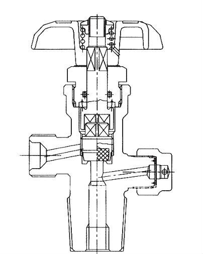 QF-2A Wellenkupplungs-Typ Messing-Kohlendioxid-CO2-Zylinderventil 