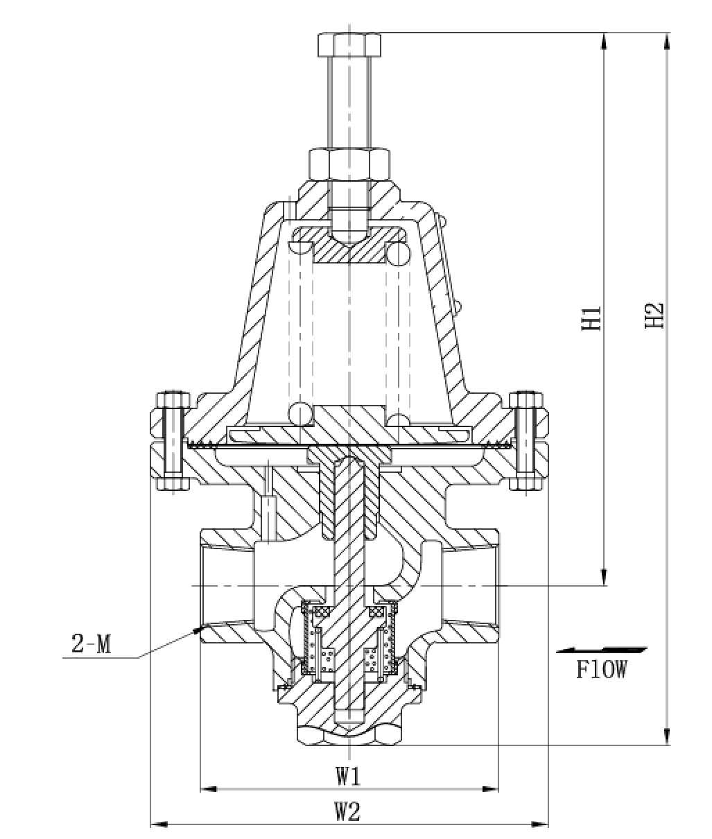 DYS-20 Tieftemperatur-Kryogendruck-Gebäuderegler aus Edelstahl