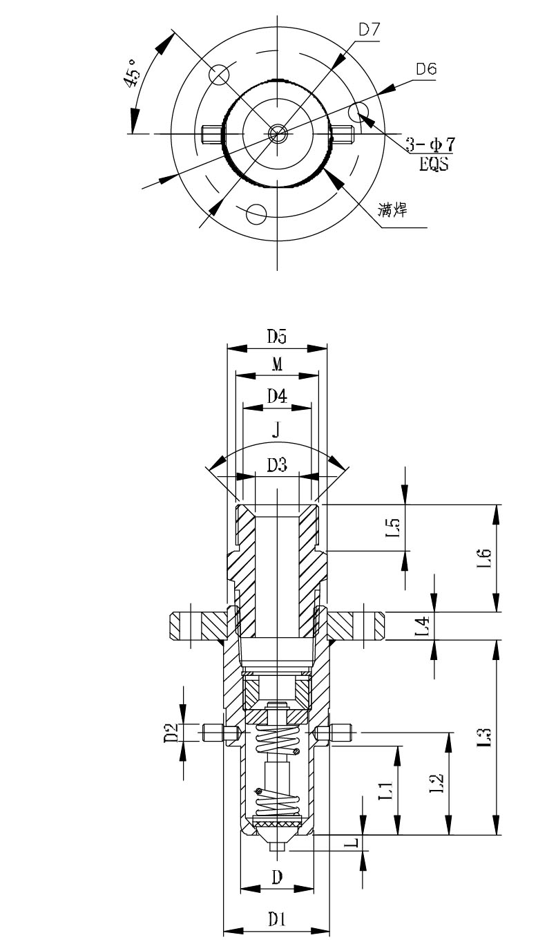 DHK-10 LNG-Rücklaufbehälter für kryogenes Gas aus Edelstahl mit niedriger Temperatur