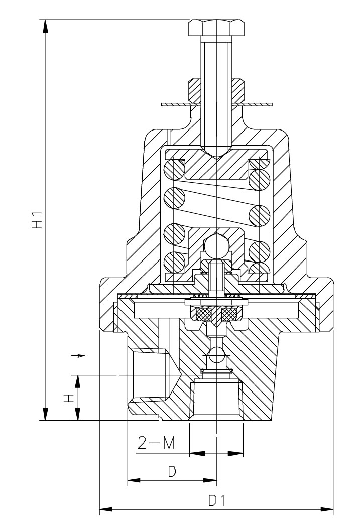 DYJ-06D Niedertemperatur-Kryogen-Drucksparer aus Messing